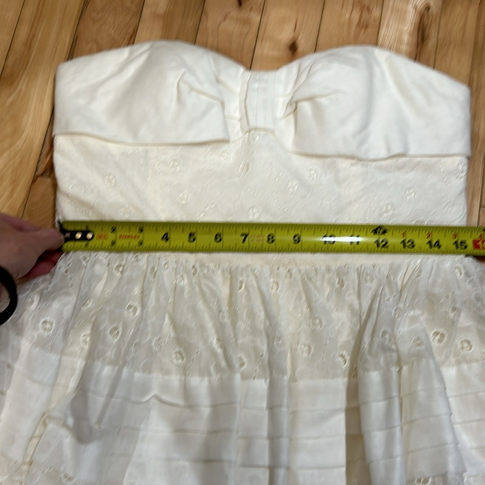 NWOT Anthropologie BHLDN Hitherto Ivory Fondant Tea Wedding Dress - Picture 6 of 10
